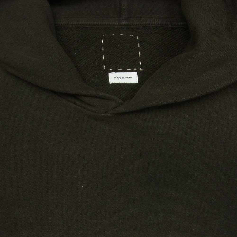 VISVIM ビズビム 21SS 0121105010007 JUMBO HOODIE P.O. (N.D.) ナチュラルダイ 加工 ジャンボ フーディー プルオーバー パーカー ダークブラウン系 2【中古】