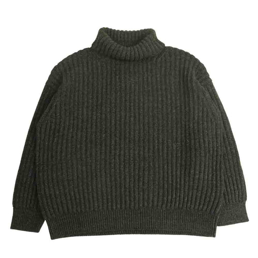 VISVIM ビズビム 21AW 0121205012004 AMPLUS TURTLENECK KNIT アンプラス タートルネック ニット セーター チャコール系 2【極上美品】【中古】