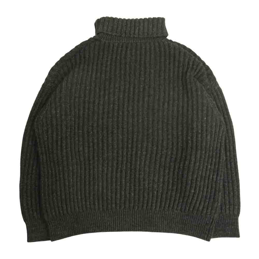 VISVIM ビズビム 21AW 0121205012004 AMPLUS TURTLENECK KNIT アンプラス タートルネック ニット セーター チャコール系 2【極上美品】【中古】