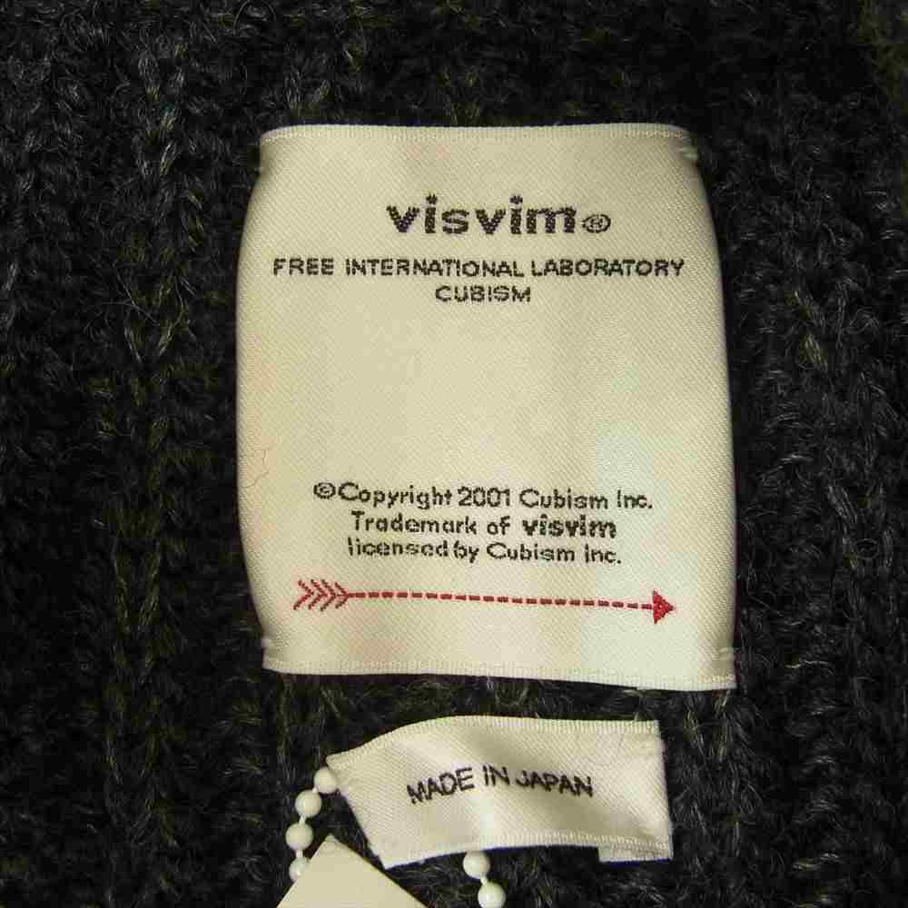VISVIM ビズビム 21AW 0121205012004 AMPLUS TURTLENECK KNIT アンプラス タートルネック ニット セーター チャコール系 2【極上美品】【中古】