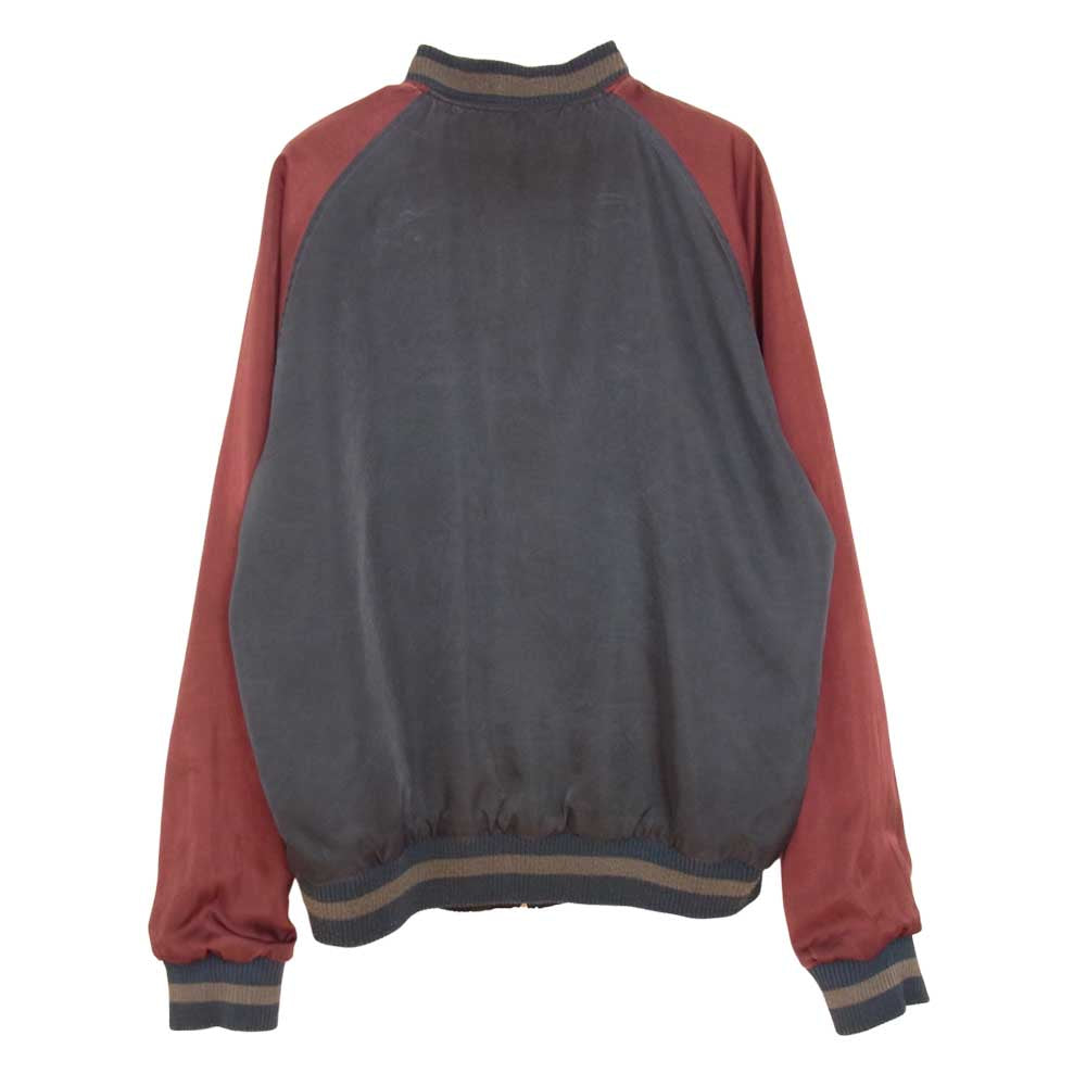 DIESEL ディーゼル リバーシブル スカジャン チャコール系 S【中古