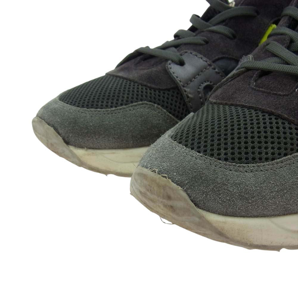 MONCLER モンクレール ローカット スニーカー カモ グレー系 43【中古】