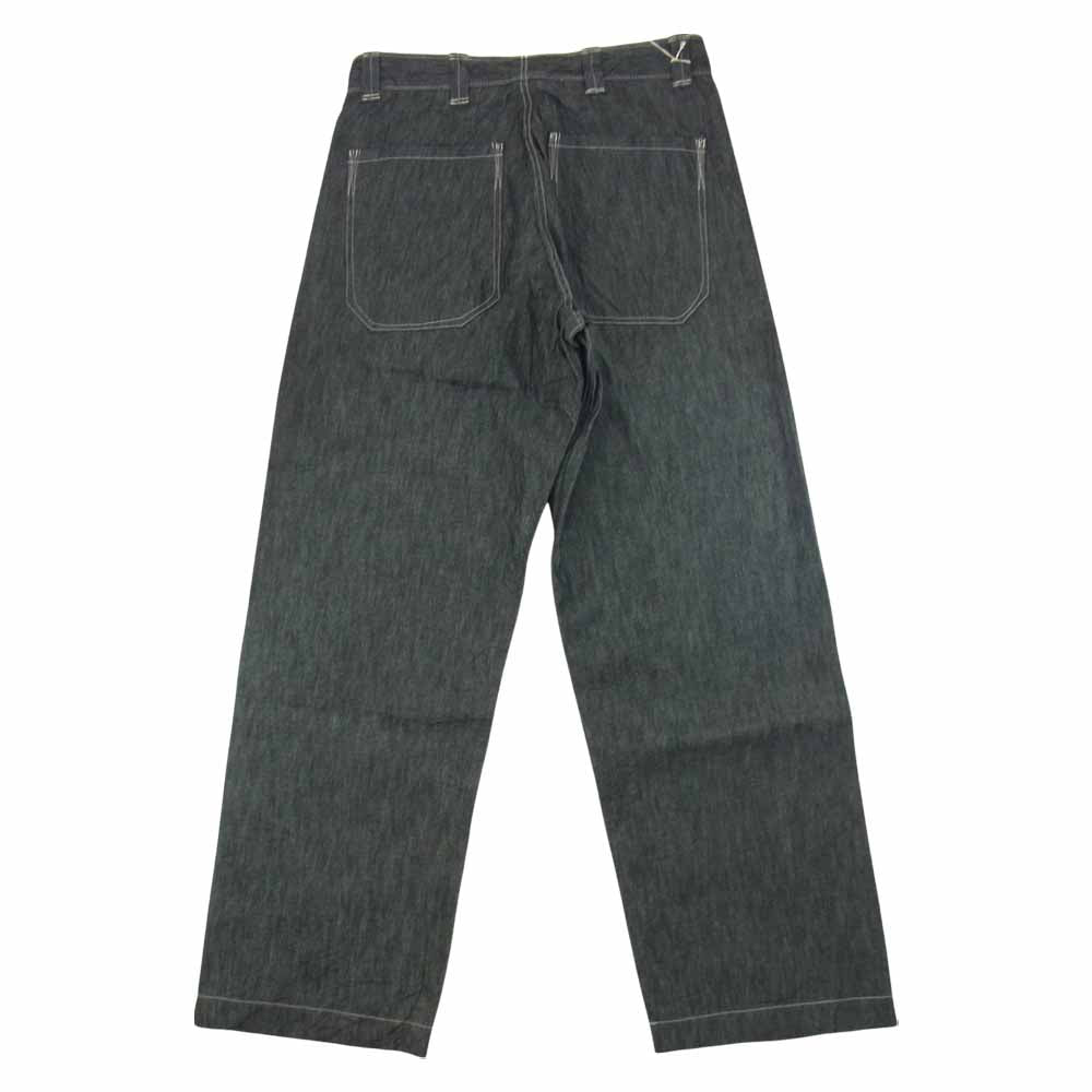 JELADO ジェラード JG94302 JOHN GLUCKOW Net Maker's Trousers  ネット メーカーズ トラウザーズ デニム パンツ ブラック系 L【新古品】【未使用】【中古】