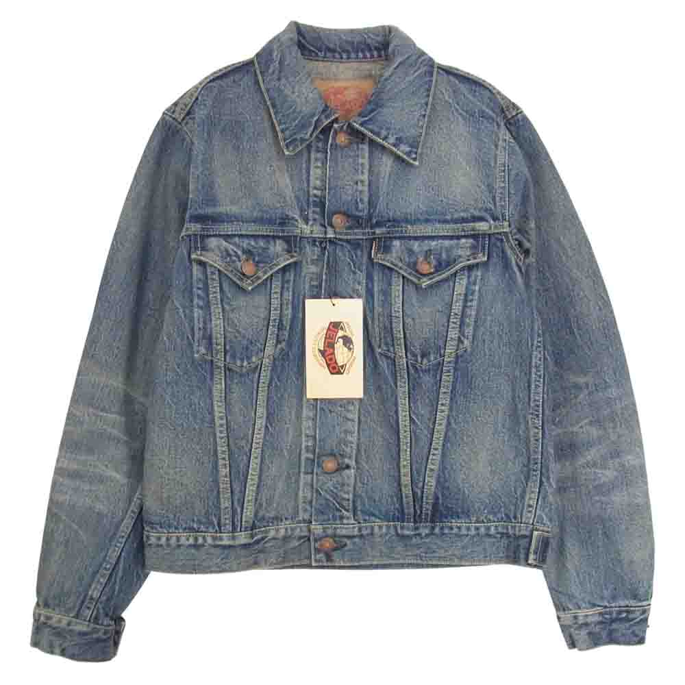 JELADO ジェラード JP94402 5557 Denim Jacket V/F デニム ジャケット ヴィンテージ加工  インディゴブルー系 M【新古品】【未使用】【中古】