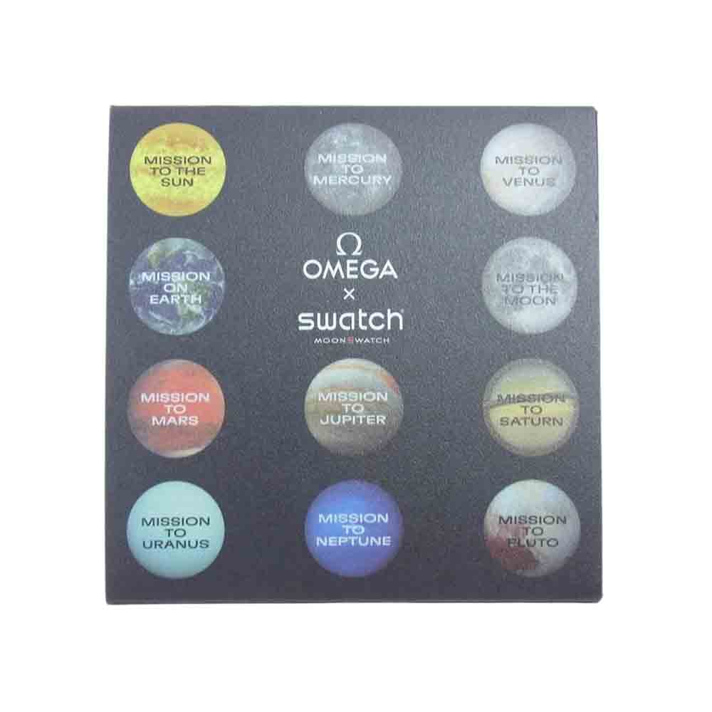 OMEGA オメガ Swatch スウォッチ MISSION TO VENUS バイオセラミック ムーンスウォッチ ミッション トゥー ビーナス クォーツ ホワイト系 ピンク系【新古品】【未使用】【中古】