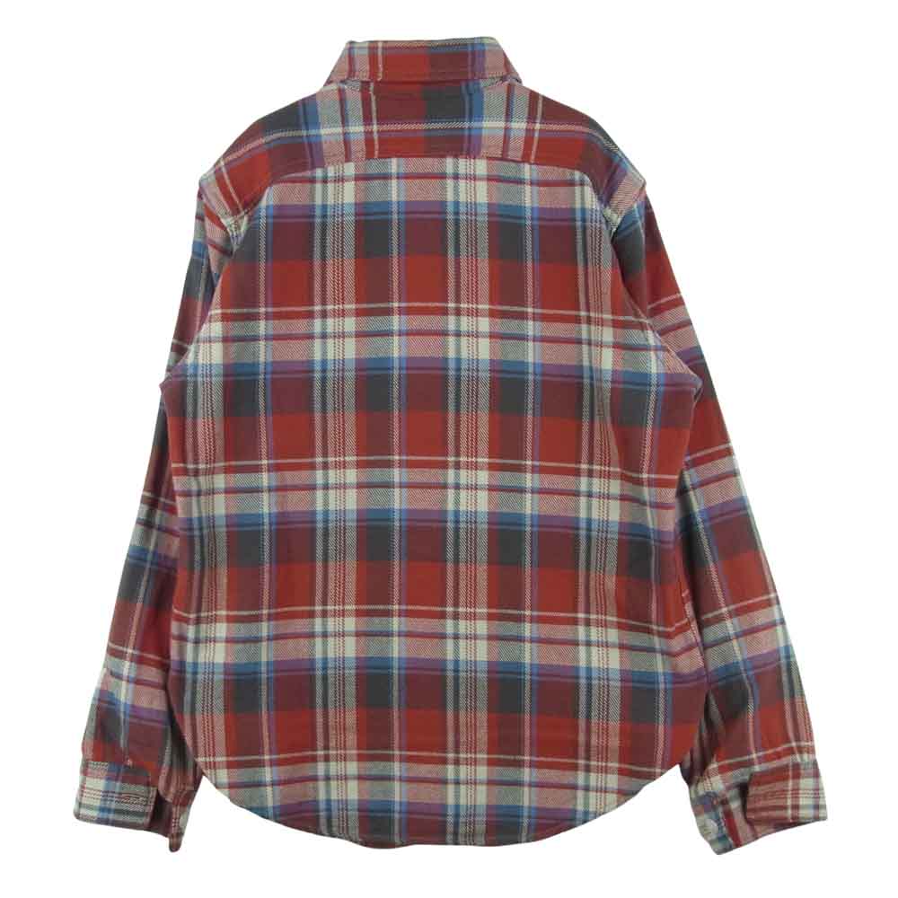 BOOTLEGGERS ブートレガーズ 長袖 ネル チェック シャツ レッド系 15【中古】