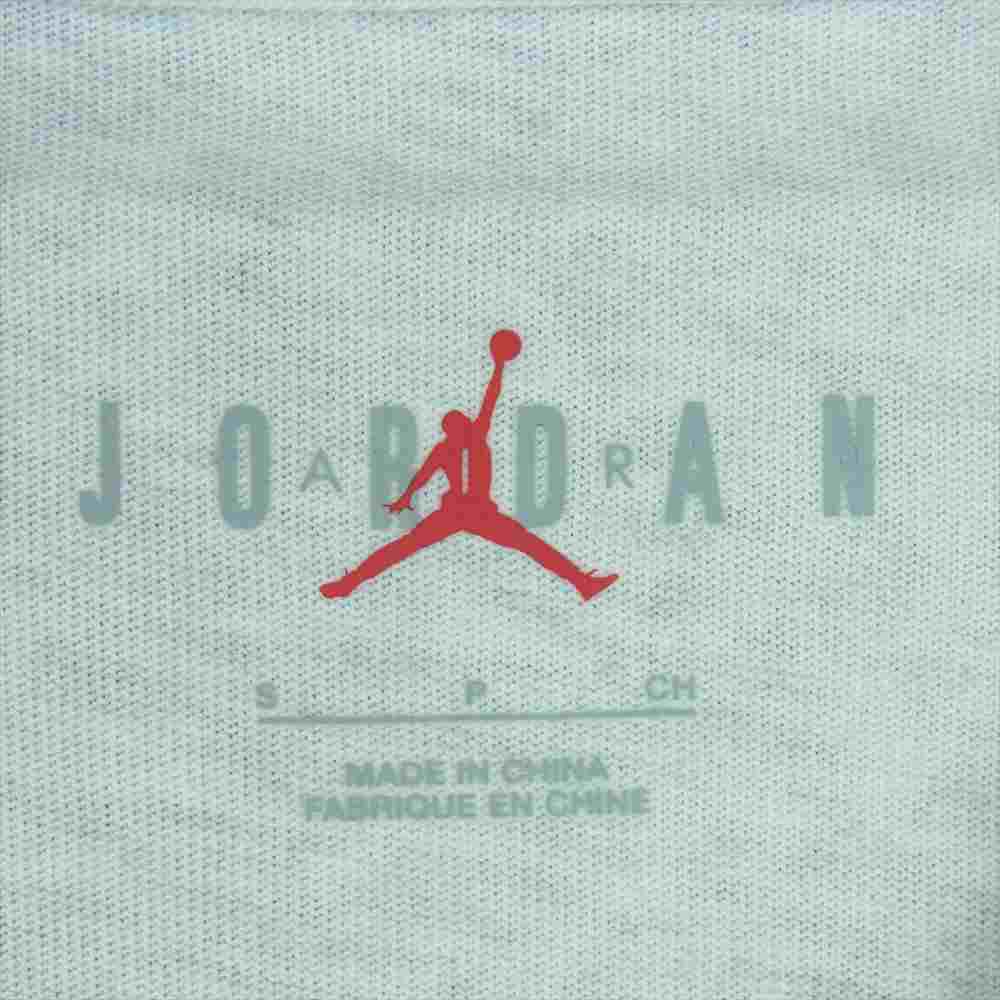 NIKE ナイキ AIR JORDAN × PARIS SAINT-GERMAIN L/S TEE エアジョーダン × パリ サン-ジェルマン 長袖 Tシャツ ライトグレー系 S【新古品】【未使用】【中古】