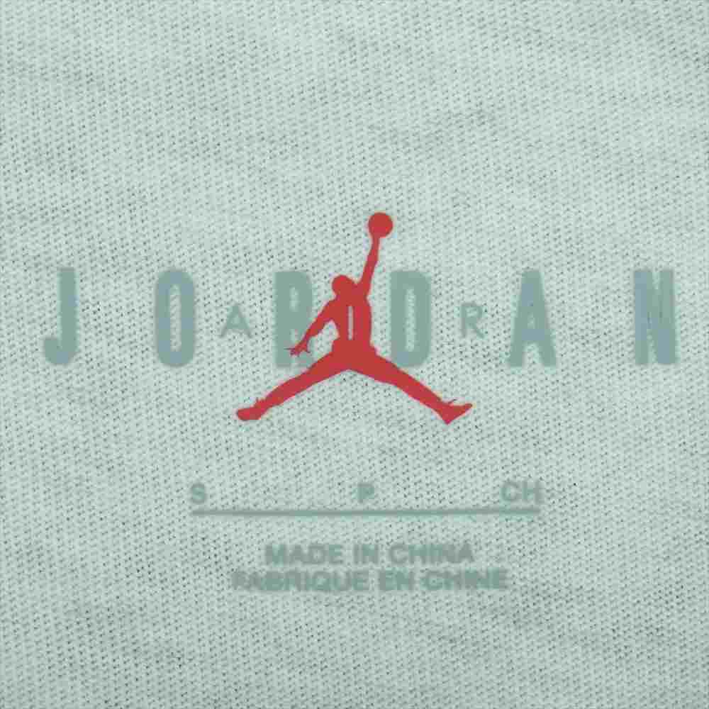 NIKE ナイキ AIR JORDAN × PARIS SAINT-GERMAIN L/S TEE エアジョーダン × パリ サン-ジェルマン 長袖 Tシャツ ライトグレー系 S【新古品】【未使用】【中古】