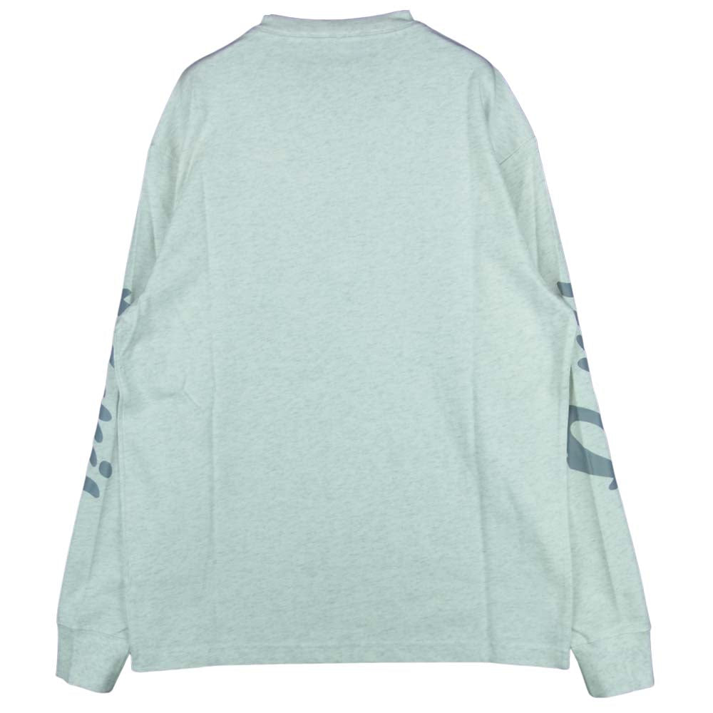 NIKE ナイキ AIR JORDAN × PARIS SAINT-GERMAIN L/S TEE エアジョーダン × パリ サン-ジェルマン 長袖 Tシャツ ライトグレー系 S【新古品】【未使用】【中古】