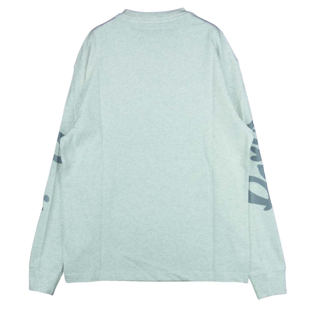NIKE ナイキ AIR JORDAN × PARIS SAINT-GERMAIN L/S TEE エアジョーダン × パリ サン-ジェルマン 長袖 Tシャツ ライトグレー系 S【新古品】【未使用】【中古】