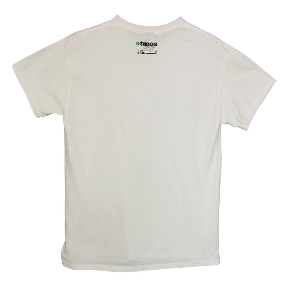 WIND AND SEA ウィンダンシー atmos BEARBRICK アトモス ベアブリック コラボ BEAR Tee プリント Tシャツ  ホワイト系 M【中古】
