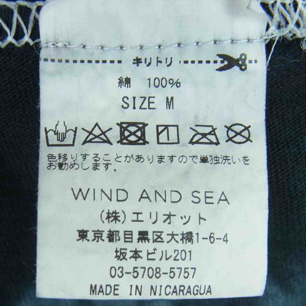 WIND AND SEA ウィンダンシー WDS-XXX-SP-06 GOD SELECTION XXX ゴッドセレクション タイダイ 半袖 Tシャツ グレイッシュブルー系 M【中古】