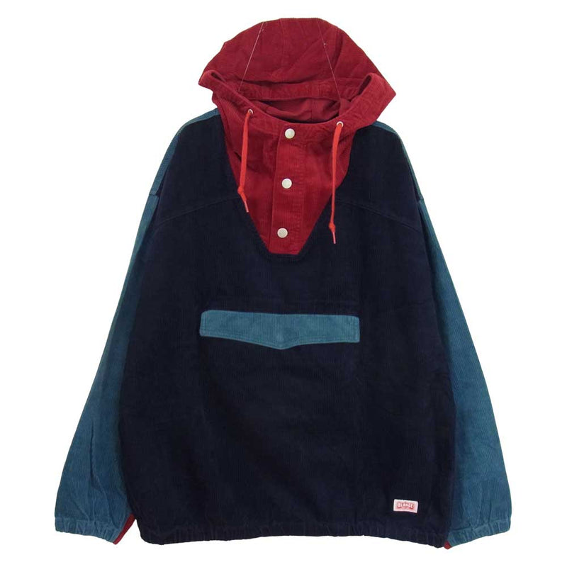 エクストラ ラージ 19AW 1193504 CORDUROY ANORAK JACKET コーデュロイ アノラック ジャケット マルチカラー系 XL【中古】