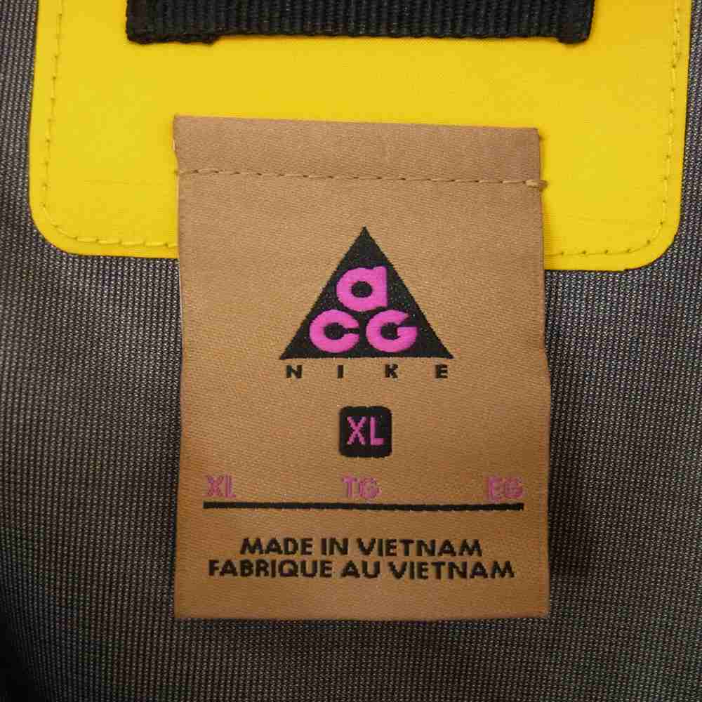 NIKE ナイキ BQ7195-728 × ACG GORE-TEX JACKET ゴアテックス マウンテン パーカー ジャケット イエロー イエロー系 XL【美品】【中古】