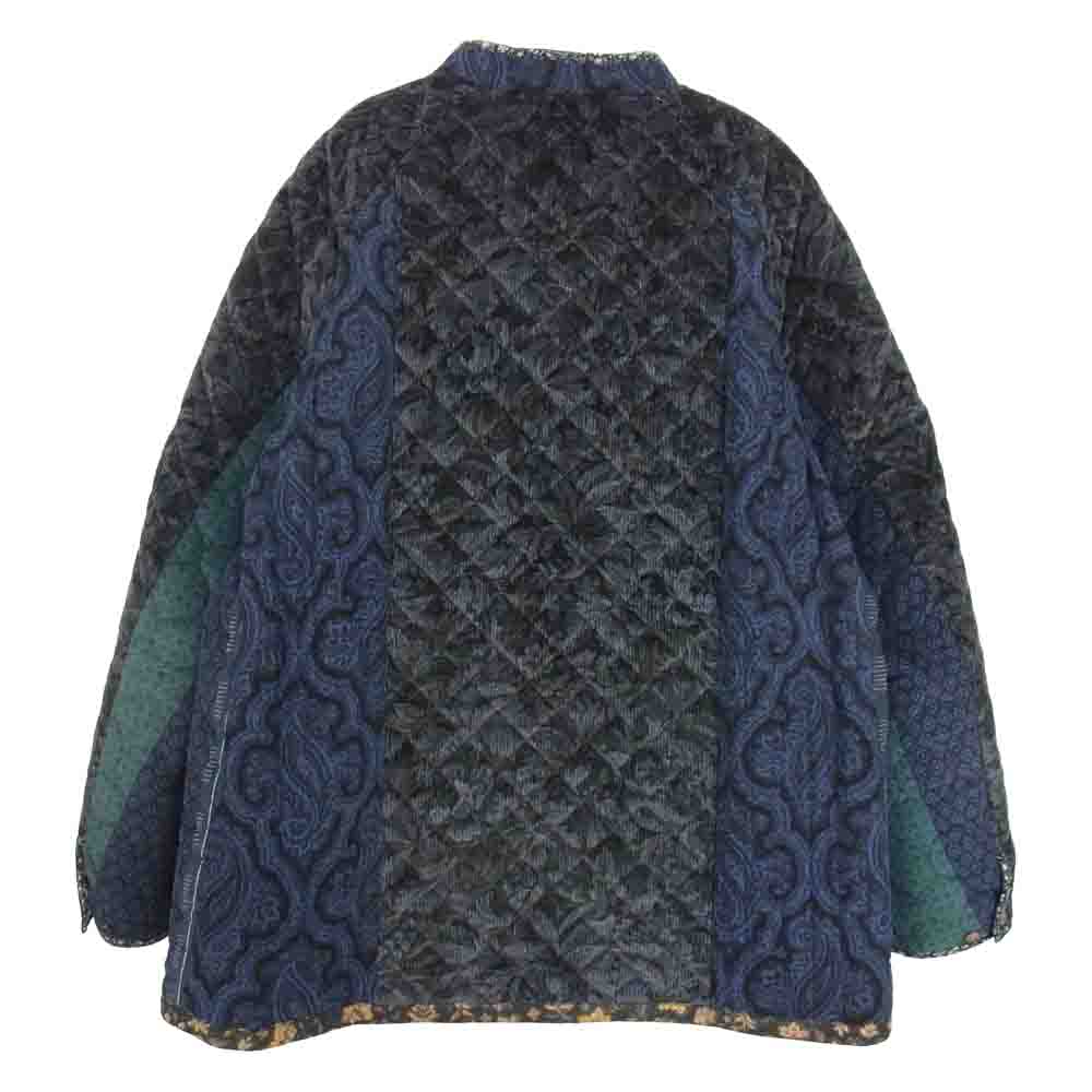 Needles ニードルス 20AW HM138 CHORE COAT - SWITCHED QUILT チョア コート スイッチ キルト ネイビー系 L【美品】【中古】