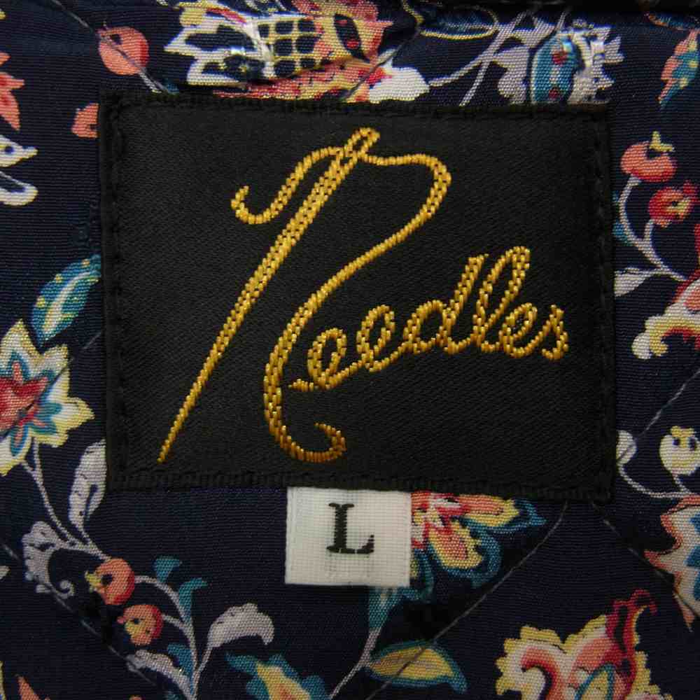 Needles ニードルス 20AW HM138 CHORE COAT - SWITCHED QUILT チョア コート スイッチ キルト ネイビー系 L【美品】【中古】