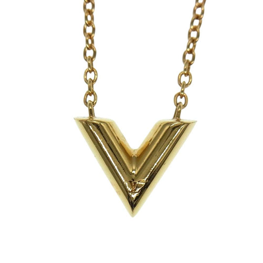 LOUIS VUITTON ルイ・ヴィトン M61083 エセンシャルV チェーン ゴールド系【中古】