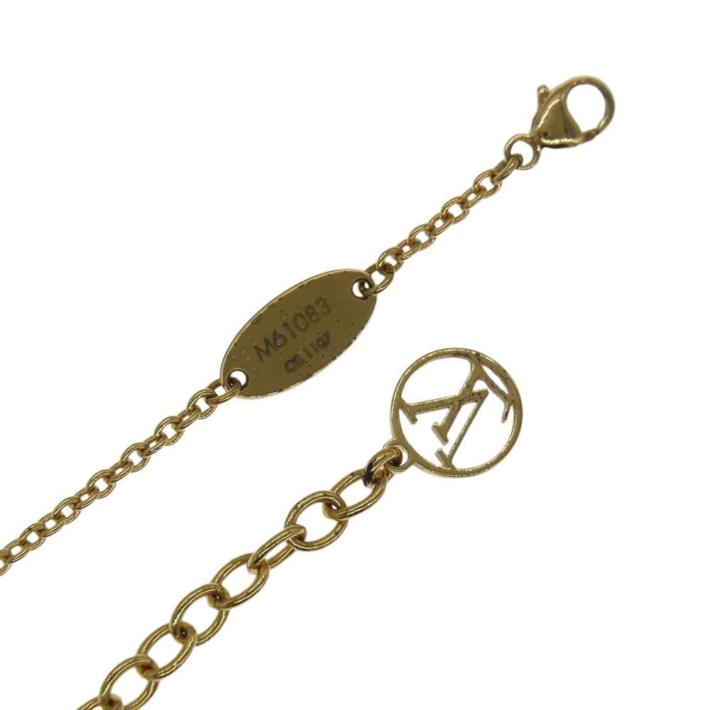 LOUIS VUITTON ルイ・ヴィトン M61083 エセンシャルV チェーン ゴールド系【中古】