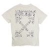 OFF-WHITE オフホワイト 20SS OMAA038S20185003 イーストランド 国内正規品 AIRPORT TAPE S/S SLIM TEE エアポート テープ 半袖 Tシャツ ホワイト系 XXS【中古】