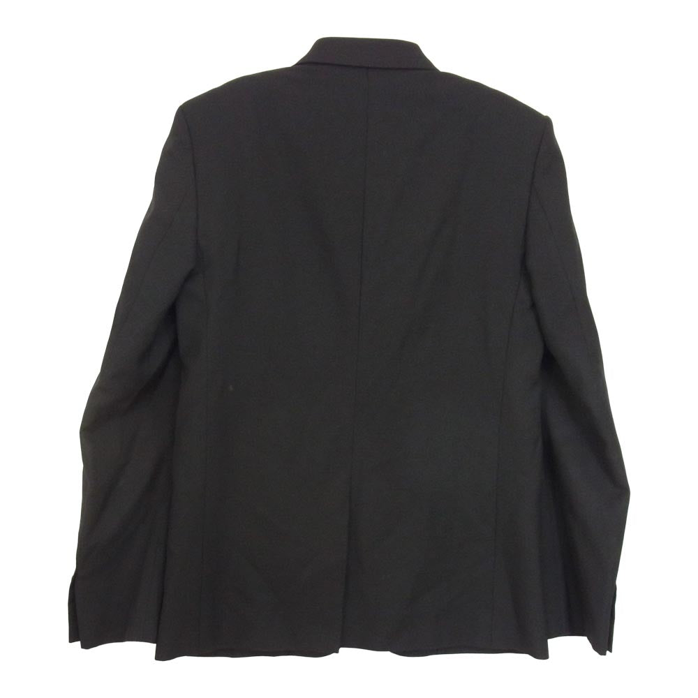 SAINT LAURENT サンローラン 18AW 509486 Y404W ウール 2B テーラード ジャケット ブラック系 44【中古】