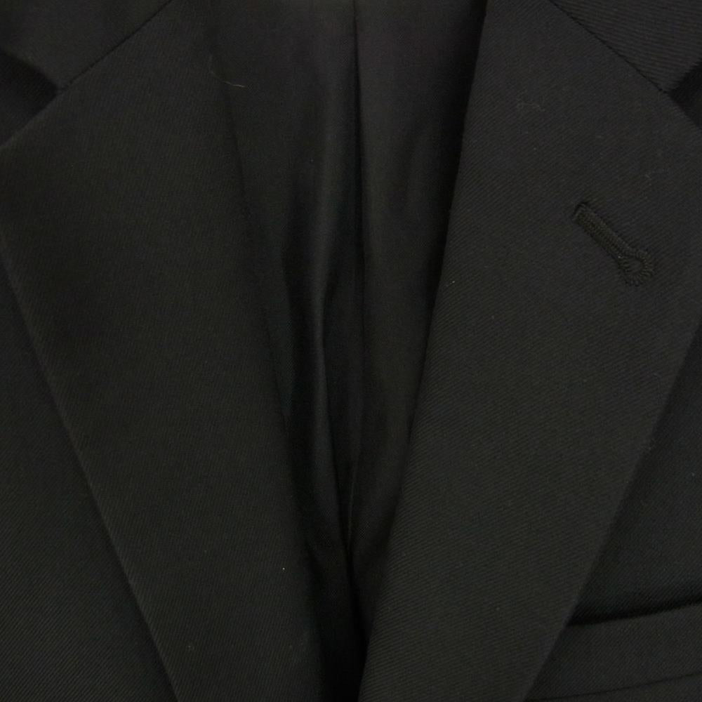 SAINT LAURENT サンローラン 18AW 509486 Y404W ウール 2B テーラード ジャケット ブラック系 44【中古】