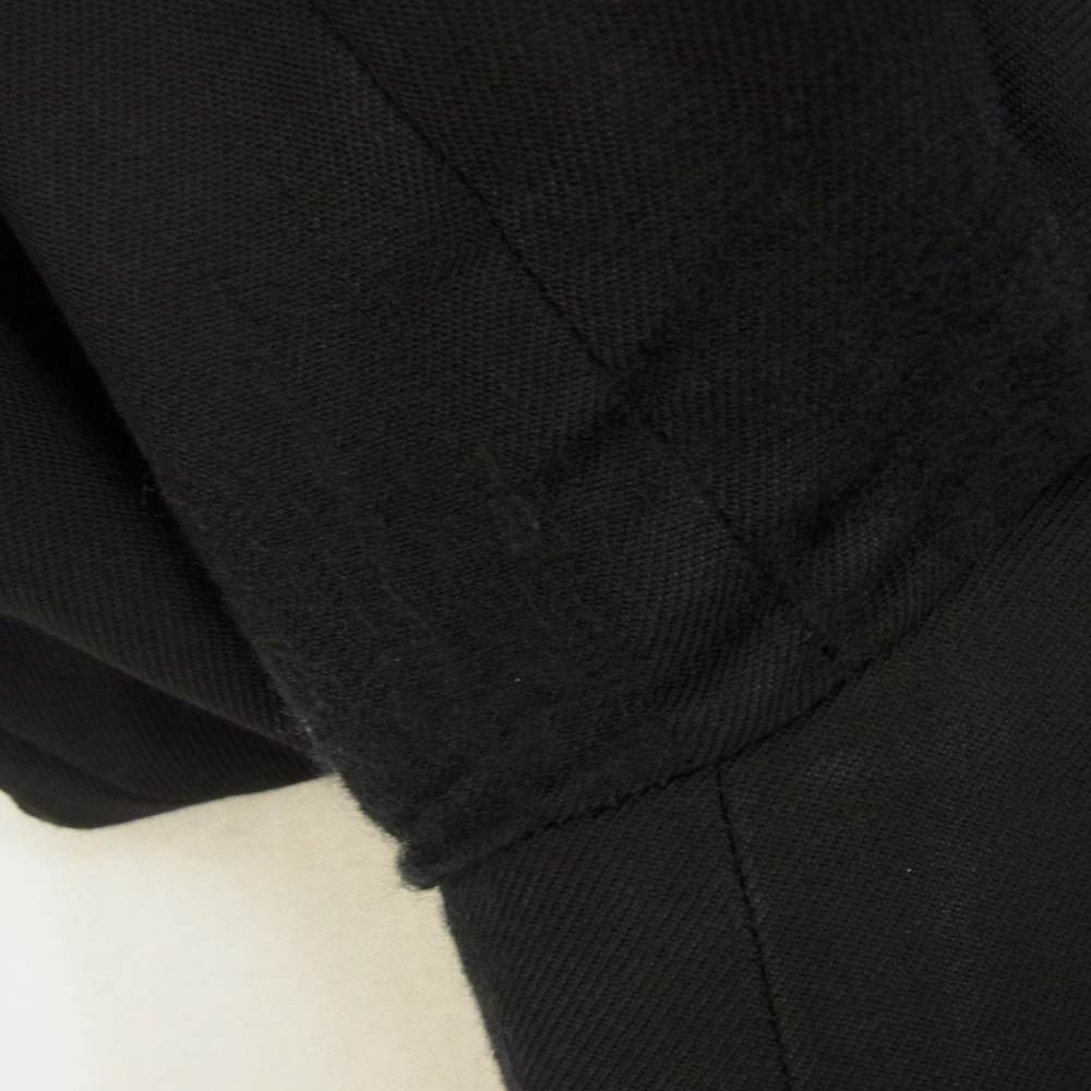 SAINT LAURENT サンローラン 18AW 509486 Y404W ウール 2B テーラード ジャケット ブラック系 44【中古】