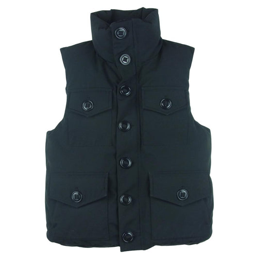 CANADA GOOSE カナダグース 3434JM R 国内正規品 グリフィンタグ MONTREAL VEST モントリオール ダウン ベスト ジャケット ブラック系 XS【中古】