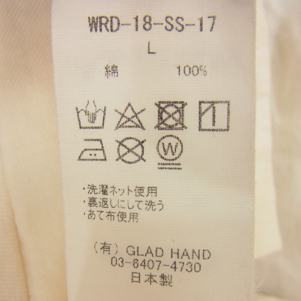 WEIRDO ウィアード 18SS WRD-18-SS-17 PULL OVER SHIRT 4EYEDOO プル オーバー 長袖 シャツ ベージュ系 L【中古】