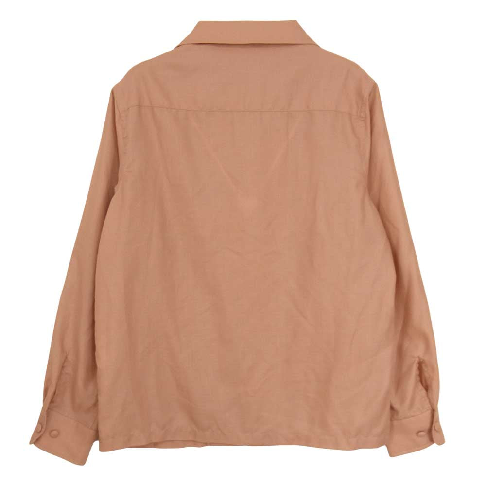 WEIRDO ウィアード 15AW WRD-15-AW-23 CLOWN THE WEIRDO L/S SHIRTS クラウン ザ ウィアード 長袖 シャツ オレンジ系 S【中古】