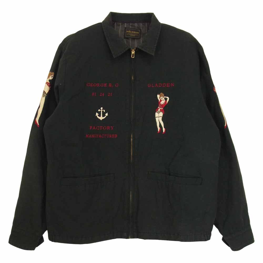 BY GLADHAND バイグラッドハンド 16SS BYGH-16-SS-04 GLADDEN JACKET グラッデン ジャケット  ブラック系 M【中古】