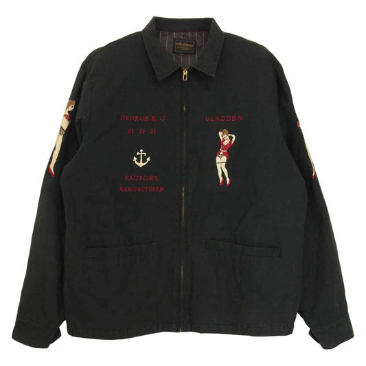 BY GLADHAND バイグラッドハンド 16SS BYGH-16-SS-04 GLADDEN JACKET グラッデン ジャケット  ブラック系 M【中古】