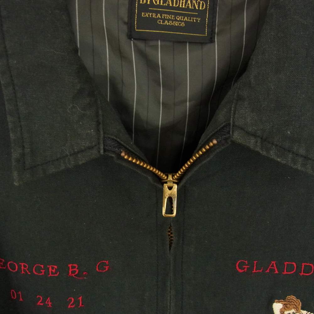 BY GLADHAND バイグラッドハンド 16SS BYGH-16-SS-04 GLADDEN JACKET グラッデン ジャケット  ブラック系 M【中古】