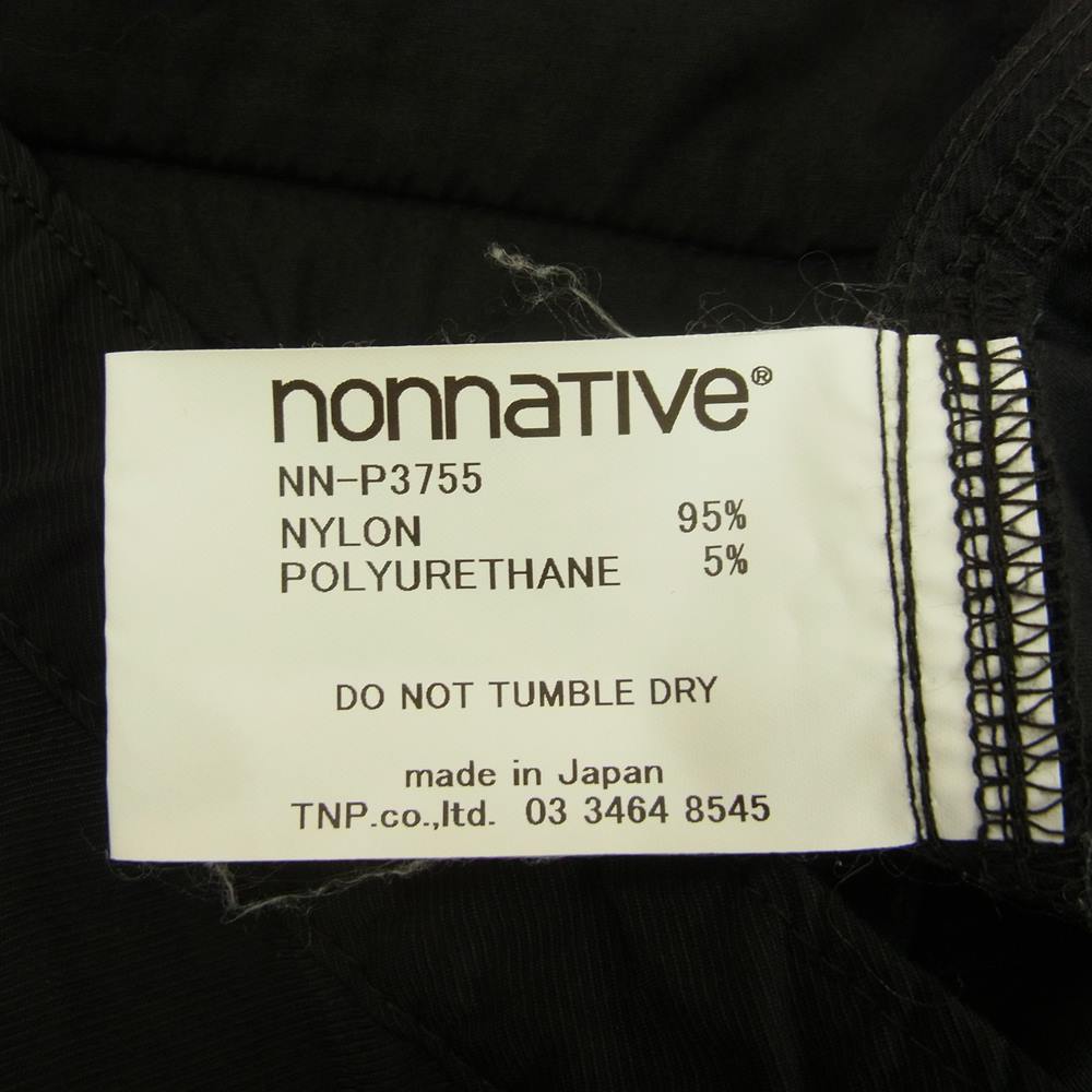 Gramicci グラミチ × nonnative ノンネイティブ NN-P3755 CLIMBER EASY SHORTS N/P TWILL STRETCH クライミング イージー ストレッチ ショーツ ハーフパンツ ブラック系 1【中古】