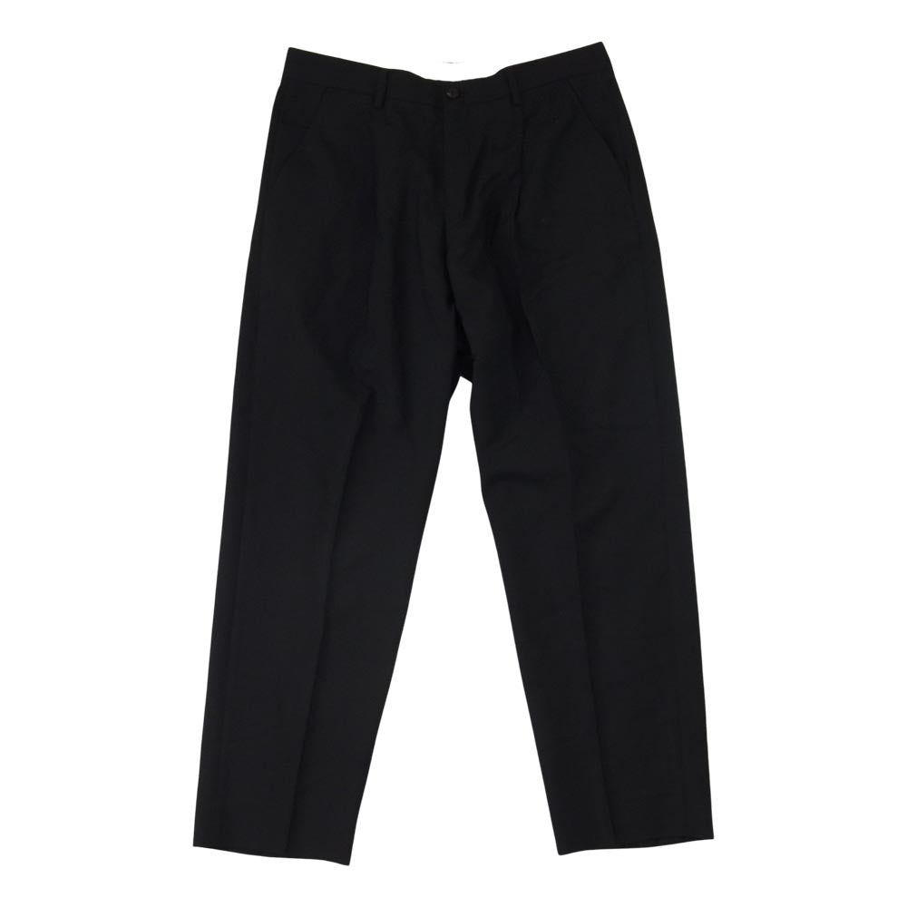 Supreme シュプリーム 20SS Pleated Trousers トラウザー スラックス パンツ ブラック系 32【中古】