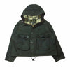 Barbour バブアー 1902277 KAPTAIN SUNSHINE Field Short Hoody Jacket キャプテン サンシャイン フィールド ショート フーディー ジャケット ダークグリーン系 38【中古】