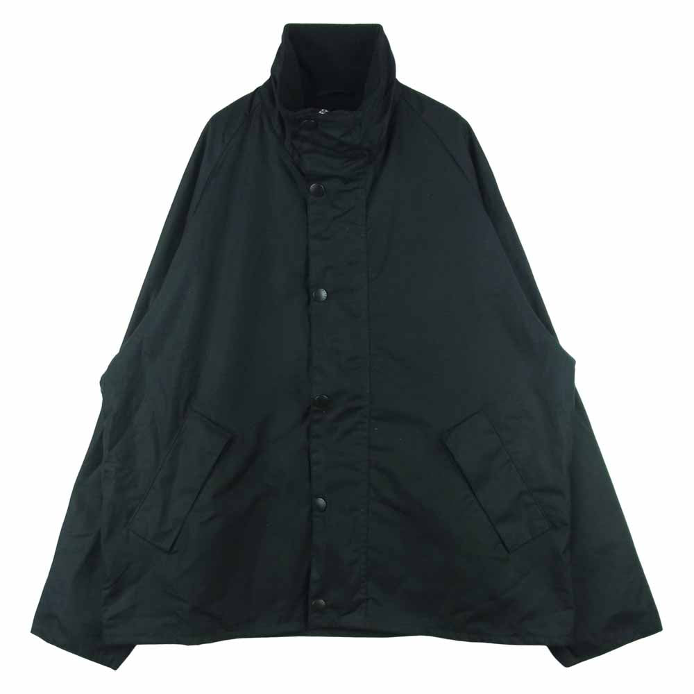 Barbour バブアー 2102099 TRANSPORT トランスポート オイルド ジャケット ブラック系 42【美品】【中古】