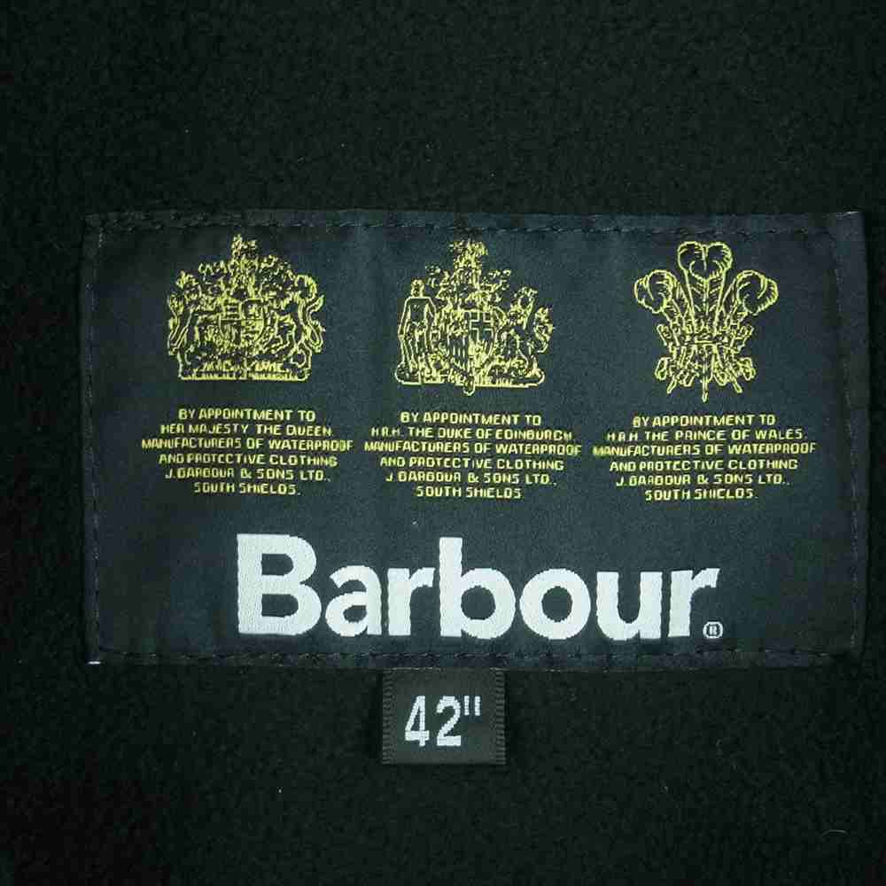 Barbour バブアー 2102099 TRANSPORT トランスポート オイルド ジャケット ブラック系 42【美品】【中古】