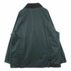 Barbour バブアー 2002075 国内正規品 OS WAX BEDALE オーバー サイズ ワックス ビデイル オイルド ジャケット ダークグリーン系 38【中古】