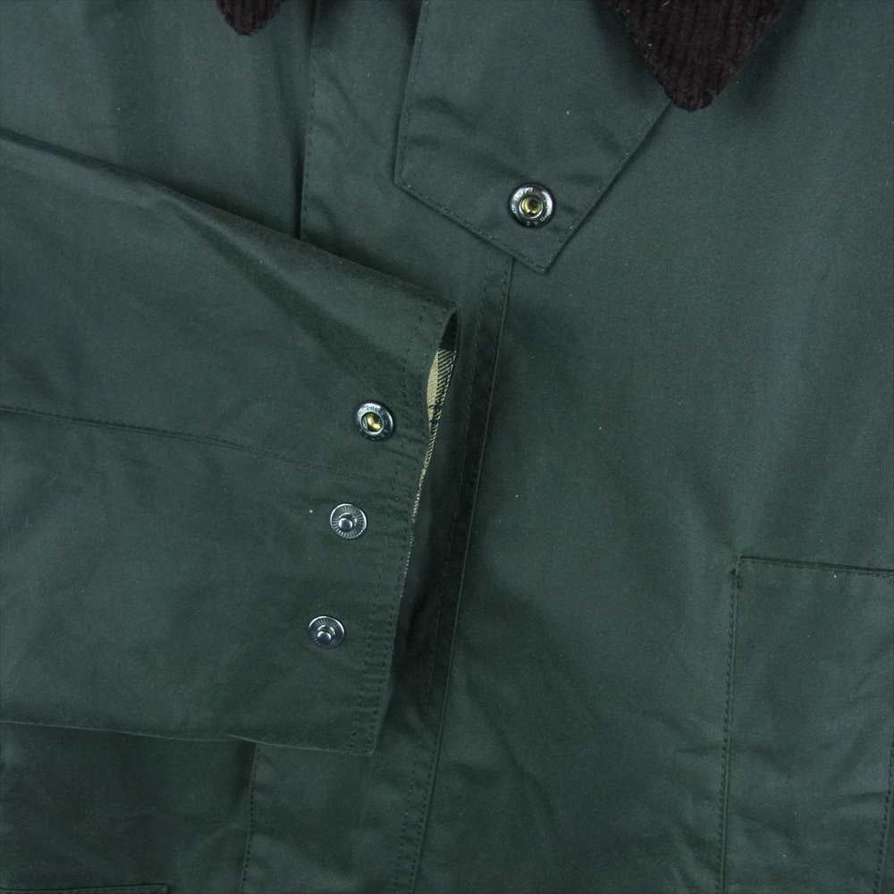 Barbour バブアー 2002075 国内正規品 OS WAX BEDALE オーバー サイズ ワックス ビデイル オイルド ジャケット ダークグリーン系 38【中古】