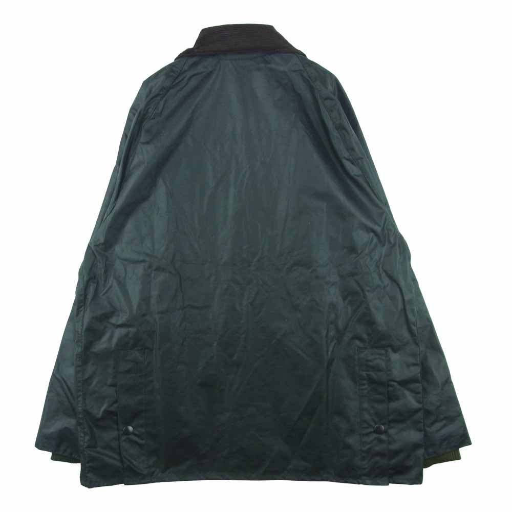 Barbour バブアー 2102060 国内正規品 OS WAX BEDALE オーバーサイズ ワックス ビデイル ジャケット イギリス製 ダークグリーン系 40【中古】