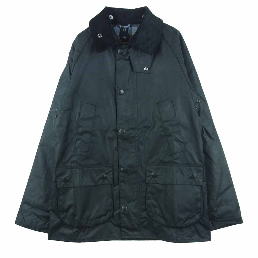 Barbour バブアー 2102051 国内正規品 SL Bedale スリムフィット ビデイル オイルド ジャケット コート イギリス製 ブラック系 36【美品】【中古】