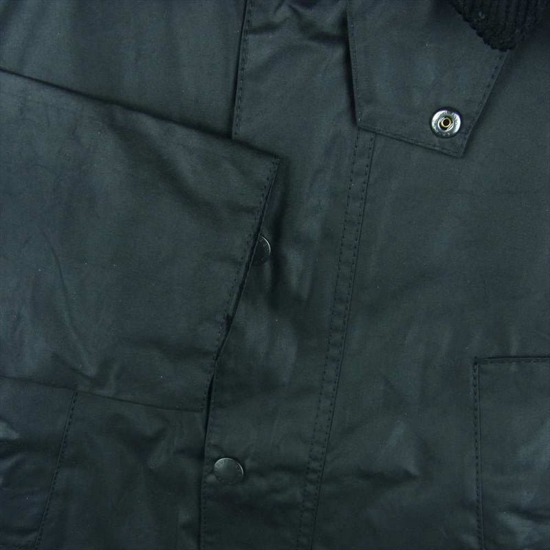 Barbour バブアー 2102051 国内正規品 SL Bedale スリムフィット ビデイル オイルド ジャケット コート イギリス製  ブラック系 36【美品】【中古】