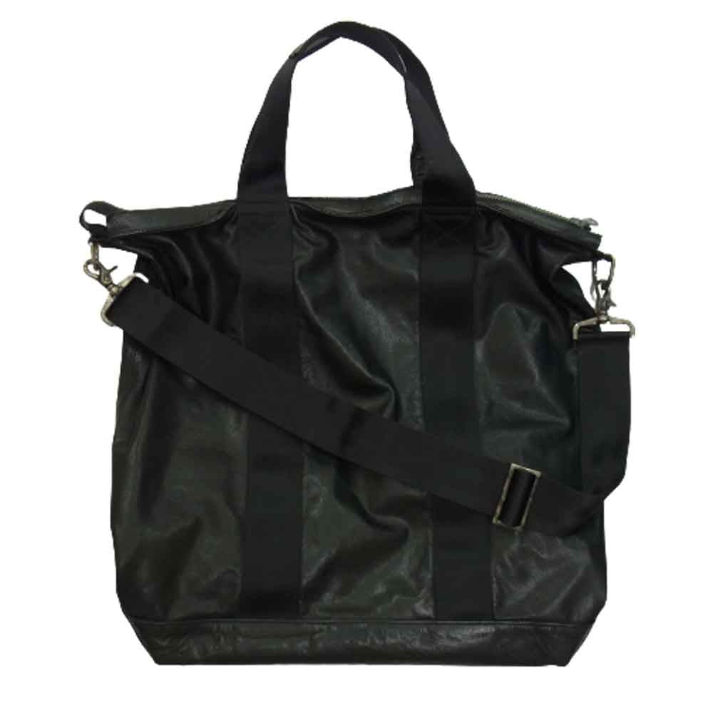 ISAMUKATAYAMA BACKLASH イサムカタヤマバックラッシュ Dhyana ディアーナ GILD ギルド 2way ショルダー レザー トートバッグ ブラック系【中古】
