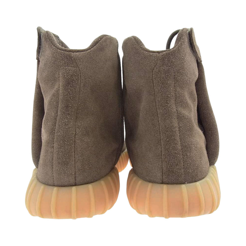 YEEZY BOOST イージーブースト by2456 × KANYE WEST LBROWN LBROWN GUM3 カニエ ウエスト ライトブラウン ガム3 スニーカー ブラウン系 27cm【中古】