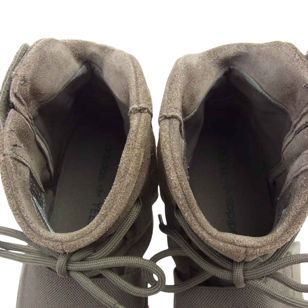 YEEZY BOOST イージーブースト by2456 × KANYE WEST LBROWN LBROWN GUM3 カニエ ウエスト ライトブラウン ガム3 スニーカー ブラウン系 27cm【中古】