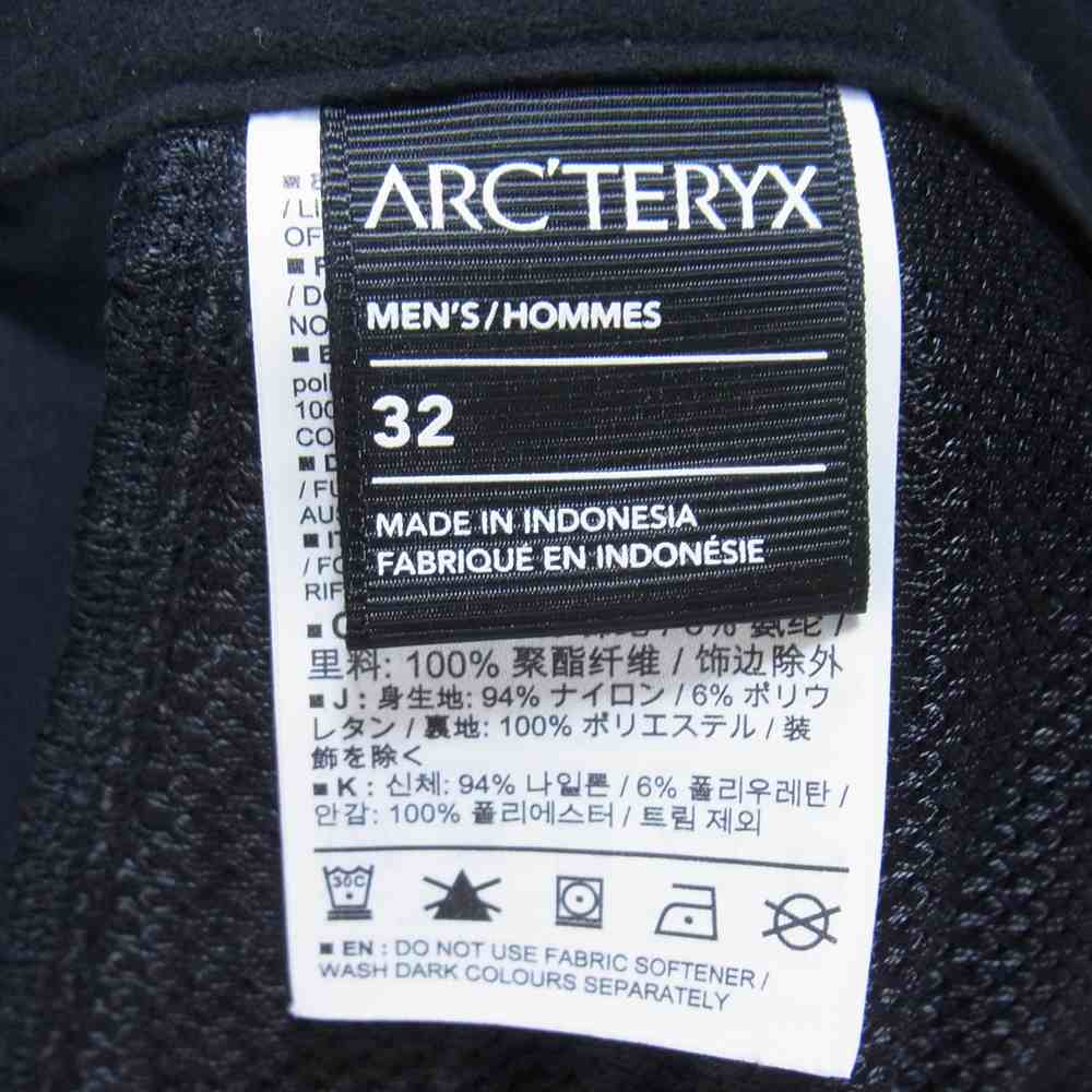 ARC'TERYX アークテリクス 22400 PALISADE SHORT パリセード ショーツ ブラック系 32【美品】【中古】