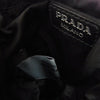 PRADA プラダ 1NM820 ギャランティ付属 Re Nylon リサイクルナイロン ポーチ ブラック系【中古】