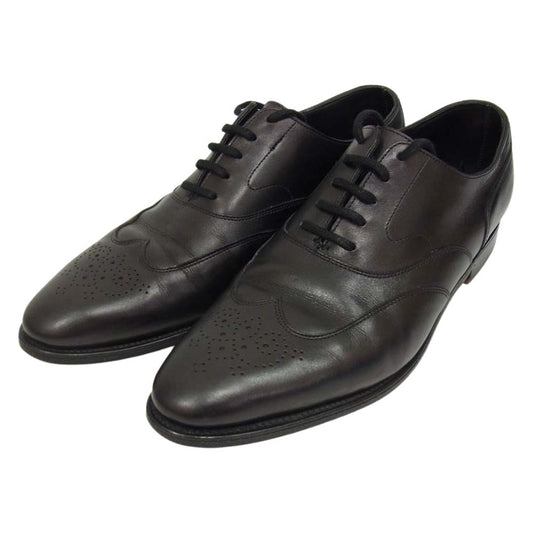John Lobb ジョンロブ 1S4891 HEATH ヒース ウィングチップ シューズ ブラック系【中古】