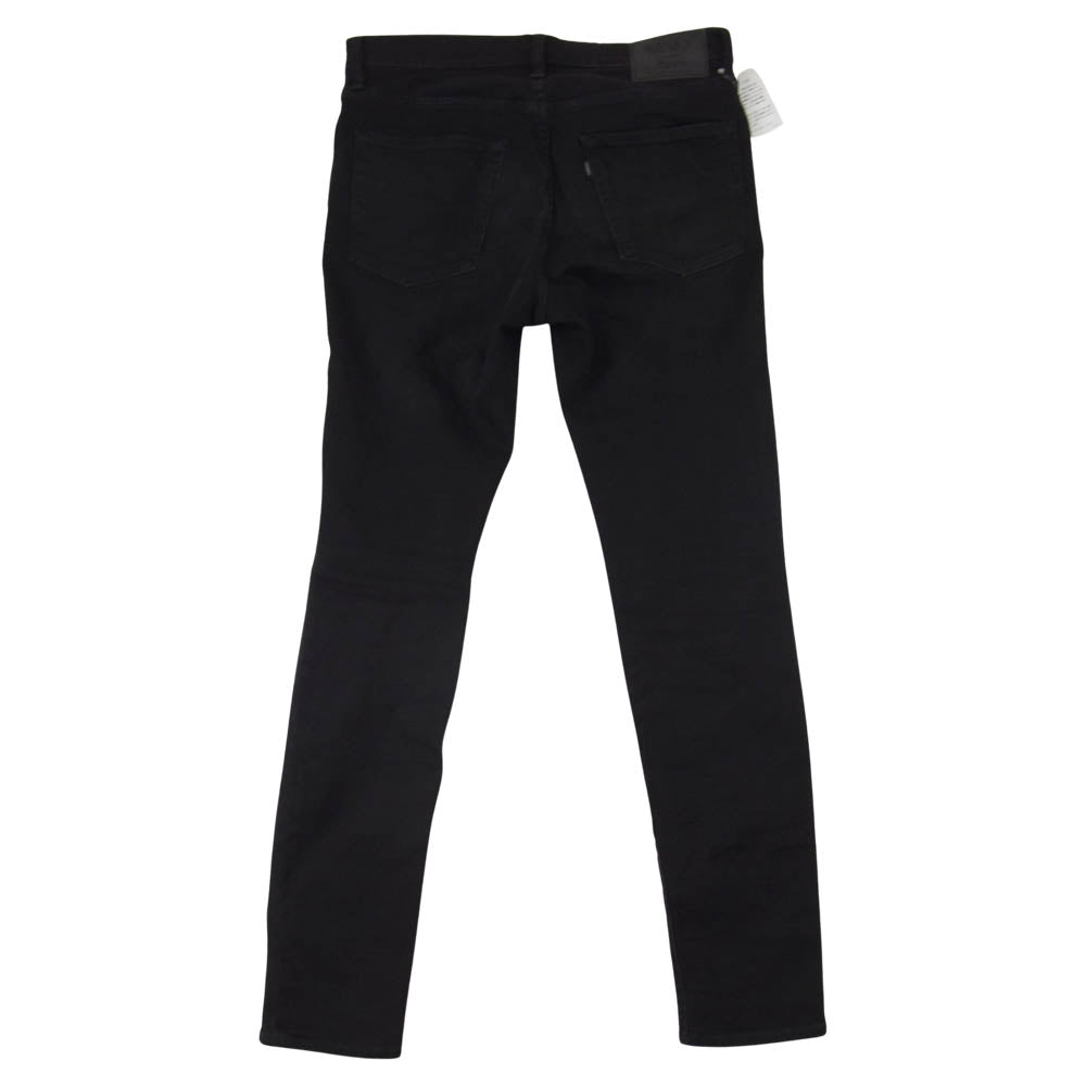 HYSTERIC GLAMOUR ヒステリックグラマー 02213AP12 RSC加工 ハイパワーストレッチ ダメージ スリム デニムパンツ ブラック系 32【中古】