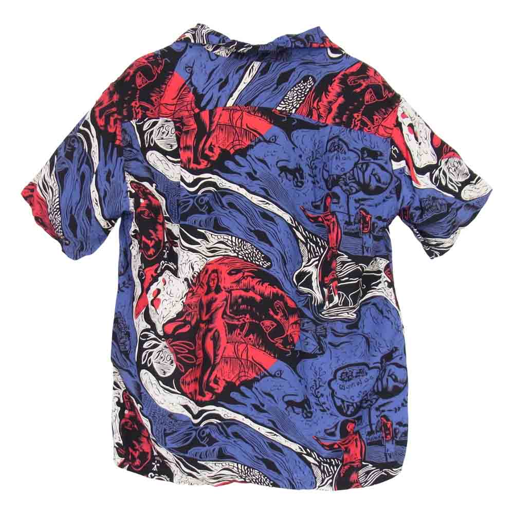 SUN SURF サンサーフ SS36655 SP スペシャル GAUGUIN WOODCUT MYSTIC ゴーギャン ウッドカット ミスティック アロハ シャツ マルチカラー系 M【中古】